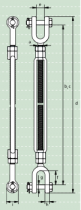 Талрепы Захват — Захват — в общем соответствии с ASTM F1145-92, (Нидерланды) Green Pin® с предохранительным болтом G-6323